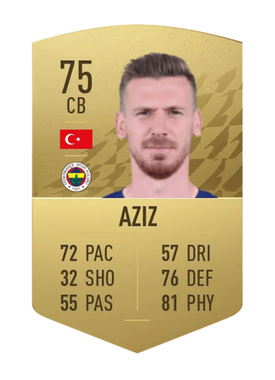 Serdar Aziz Common 75 OVR