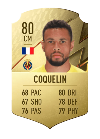 Francis Coquelin Rare 80 OVR