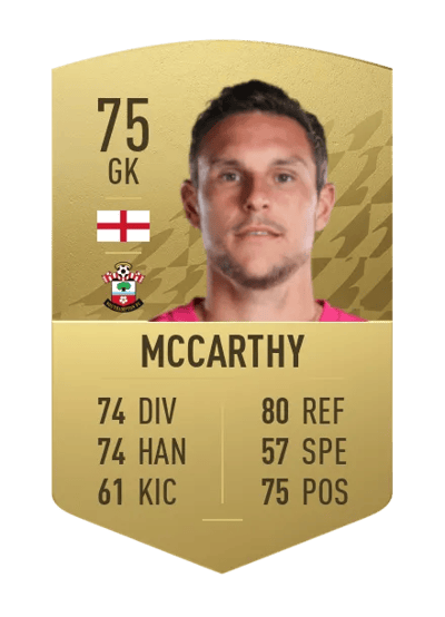 Alex McCarthy Common 75 OVR