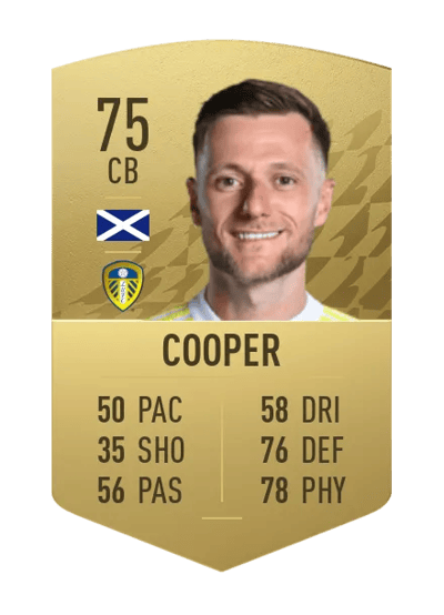 Liam Cooper Common 75 OVR