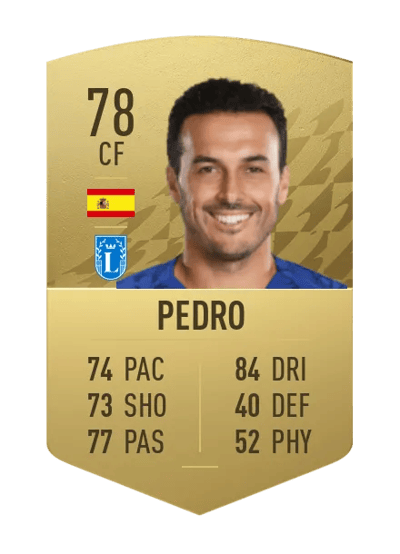 Pedro Common 78 OVR