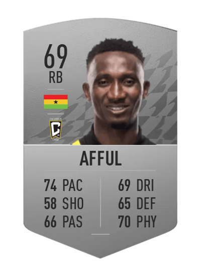 Harrison Afful Common 69 OVR