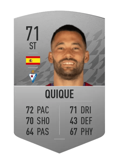 Quique Common 71 OVR