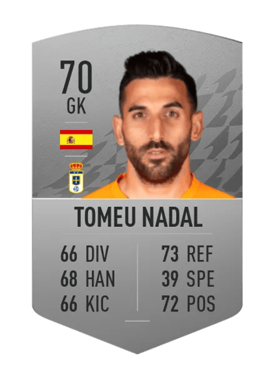 Tomeu Nadal Common 70 OVR