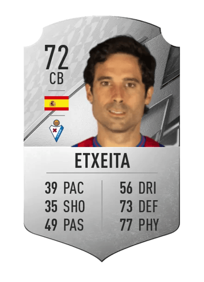 Etxeita Rare 72 OVR