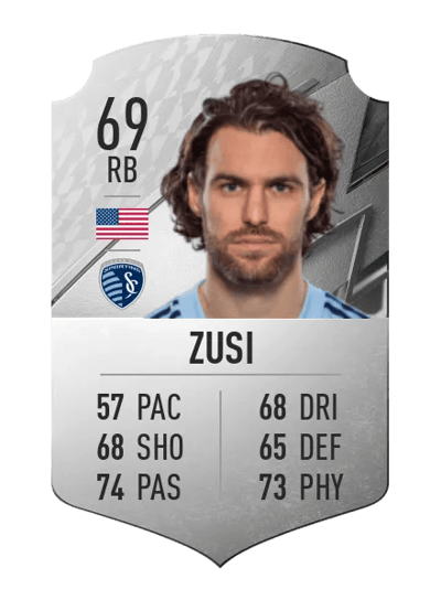 Graham Zusi Rare 69 OVR