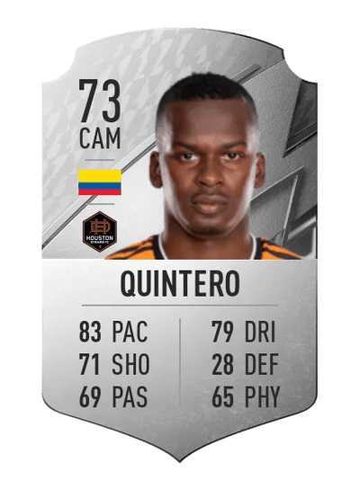 Darwin Quintero Rare 73 OVR