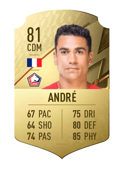 Benjamin André Rare 81 OVR