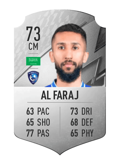 Salman Al Faraj Rare 73 OVR