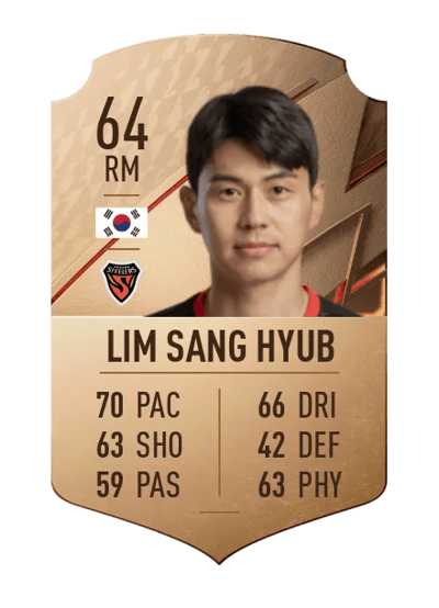 Lim Sang Hyub Rare 64 OVR