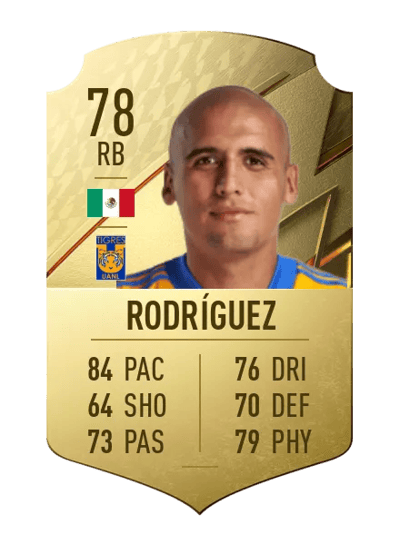 Luis Rodríguez Rare 78 OVR
