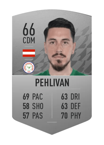 Yasin Pehlivan Common 66 OVR