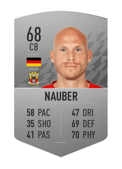 Gerrit Nauber Common 68 OVR