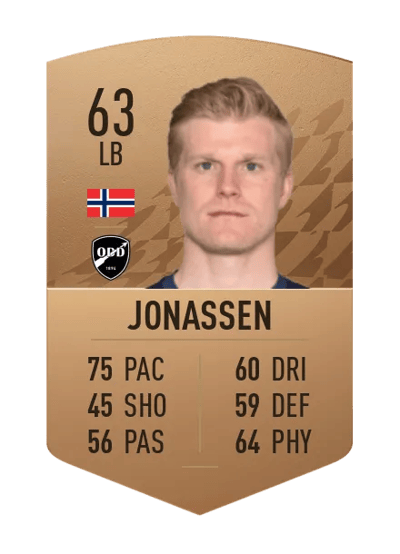 Emil Jonassen Common 63 OVR