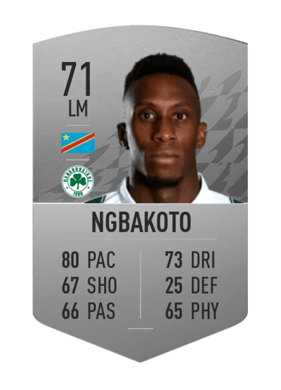 Yeni Ngbakoto Common 71 OVR