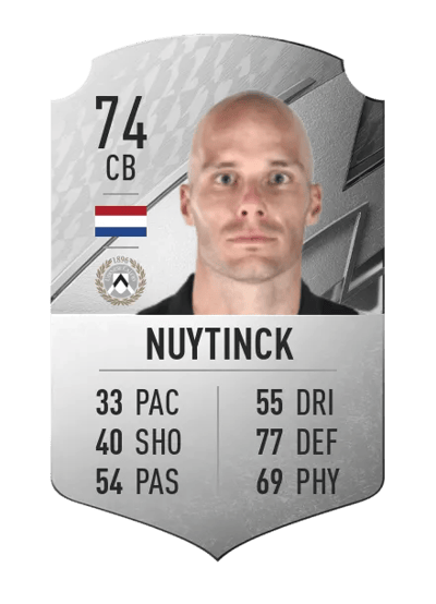Bram Nuytinck Rare 74 OVR
