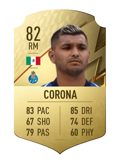 Jesús Corona Rare 82 OVR