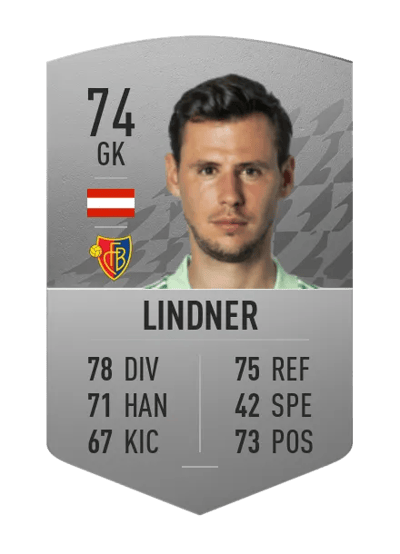 Heinz Lindner Common 74 OVR