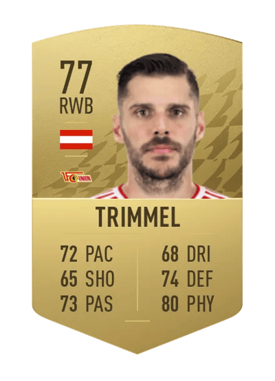 Christopher Trimmel Common 77 OVR