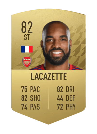 Alexandre Lacazette Common 82 OVR