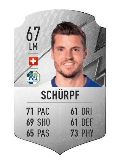 Pascal Schürpf Rare 67 OVR