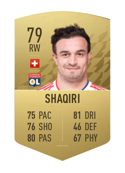 Xherdan Shaqiri Common 79 OVR