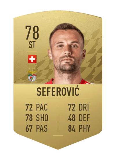 Haris Seferović Common 78 OVR