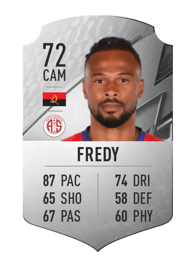 Fredy Rare 72 OVR
