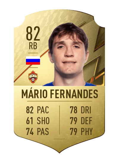 Mário Fernandes Rare 82 OVR
