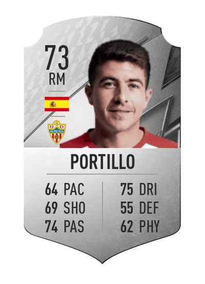 Portillo Rare 73 OVR