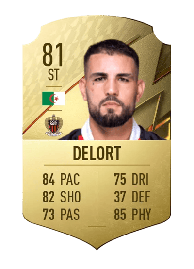 Andy Delort Rare 81 OVR