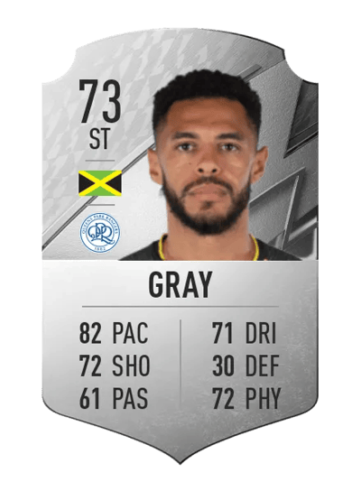Andre Gray Rare 73 OVR