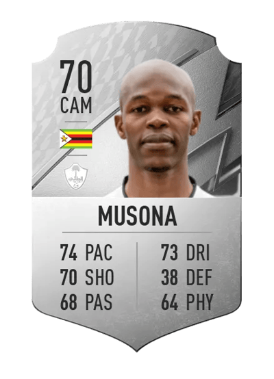Knowledge Musona Rare 70 OVR