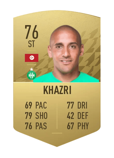 Wahbi Khazri Common 76 OVR