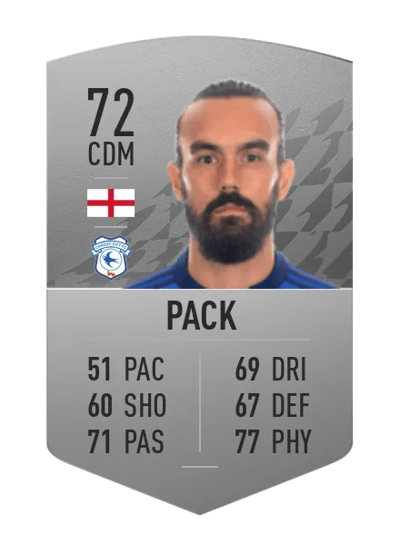Marlon Pack Common 72 OVR