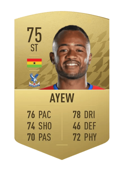 Jordan Ayew Common 75 OVR