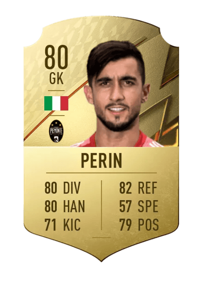 Mattia Perin Rare 80 OVR