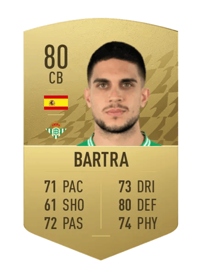 Bartra Common 80 OVR