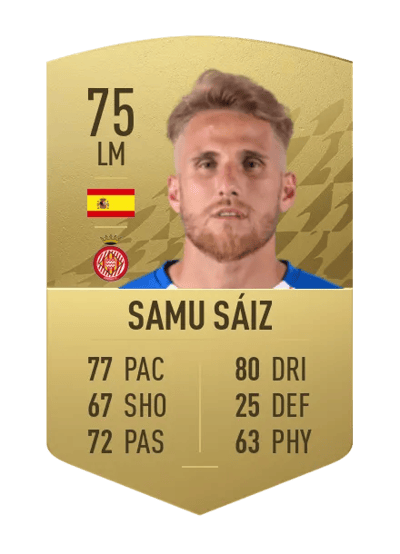 Samu Sáiz Common 75 OVR
