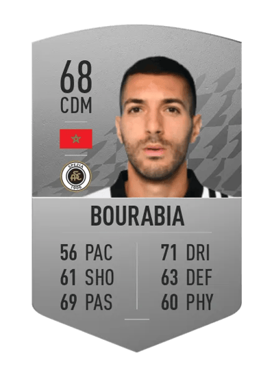 Mehdi Bourabia Common 68 OVR