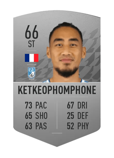Billy Ketkeophomphone Common 66 OVR