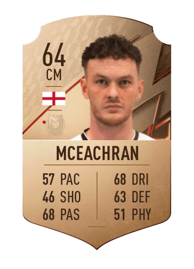 Josh McEachran Rare 64 OVR