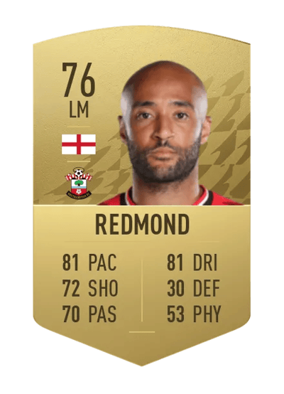 Nathan Redmond Common 76 OVR