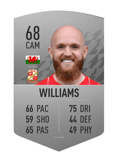 Jonathan Williams Common 68 OVR