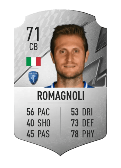 Simone Romagnoli Rare 71 OVR