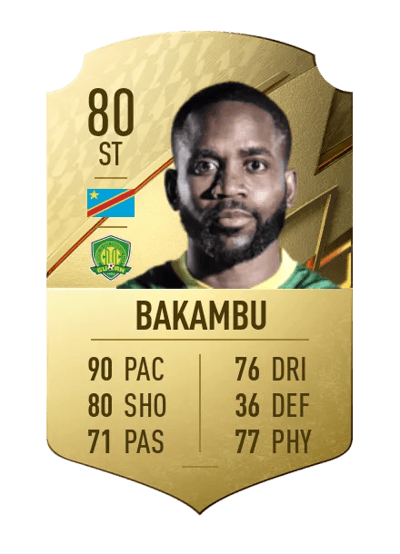 Cédric Bakambu Rare 80 OVR