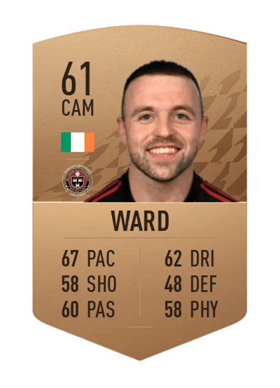 Keith Ward Common 61 OVR