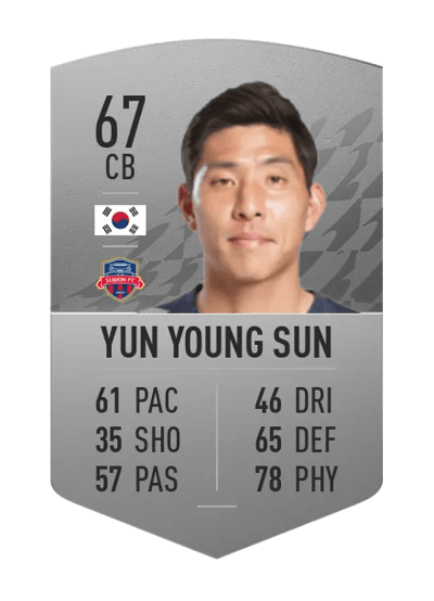Yun Young Sun Common 67 OVR