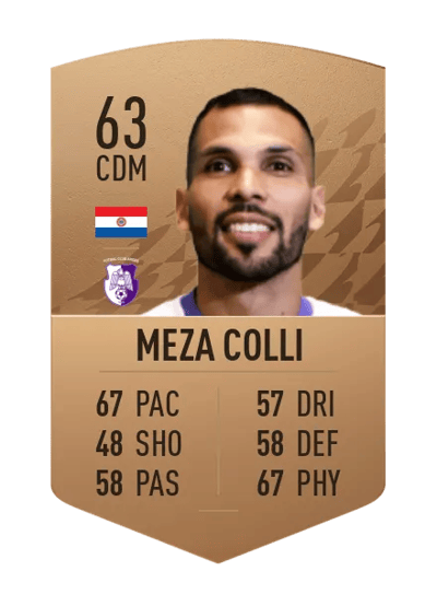 David Meza Colli Common 63 OVR