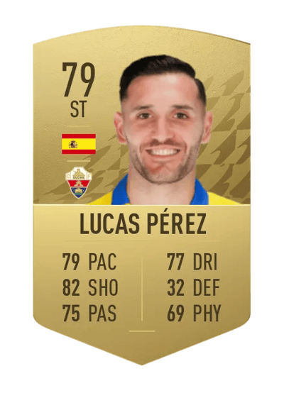 Lucas Pérez Common 79 OVR